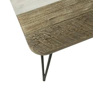 Table basse ADESSO CT50 Beige - Bois massif - Bois/Imitation - 50 x 50 x 50 cm