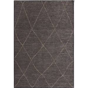 Tapis de salon moderne en jute BLUEBERRY Noir - 160 x 230 cm