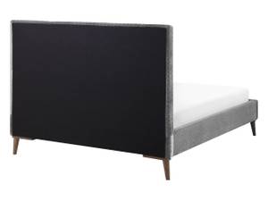 Doppelbett BAYONNE Grau - Hellgrau - Eiche Dunkel - Breite: 151 cm