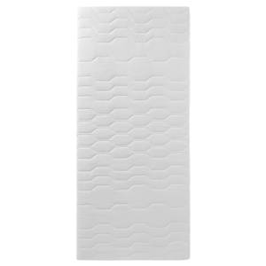 Taschenfederkernmatratze 7-ZONEN Weiß - Textil - 90 x 19 x 200 cm