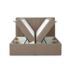 Boxspringbett Liberty Pocket Visco Bronze - Breite: 200 cm