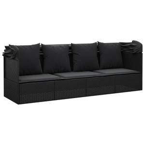 Outdoor Loungebett 3028901 Schwarz