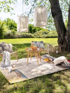 Outdoor Teppich Artis 10 Beige - Textil - 120 x 1 x 180 cm