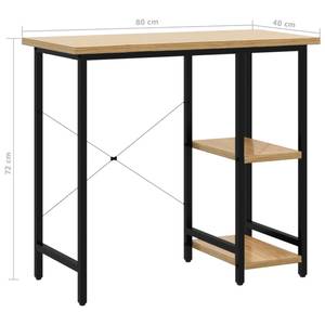 Computertisch Braun - Holzwerkstoff - 80 x 72 x 80 cm