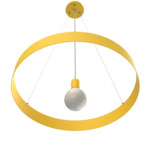 Suspension Halo Jaune - 60 x 60 cm