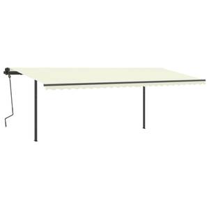 Auvent rétractable 3006679-1 Crème - Profondeur : 600 cm