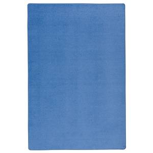 Trend Velours Teppich Joy Blau - 100 x 100 cm