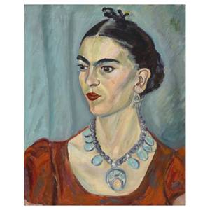 Leinwandbild Frida Kahlo Textil - 2 x 60 x 50 cm