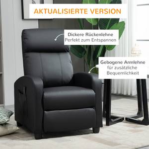 Massagesessel 700-143V90BK Braun - Metall - 88 x 98 x 68 cm