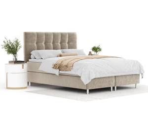 Boxspringbett Chanton Beige - Breite: 140 cm