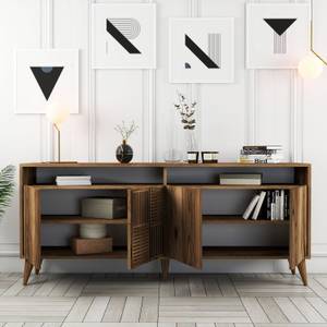 Sideboard Milan Braun - Eiche Rustikal Dekor