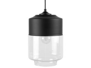 Lampe suspension JURUA Noir - Translucide