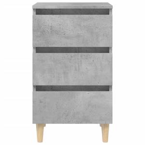 Table de chevet 3009517-2 (lot de 2) Gris minéral