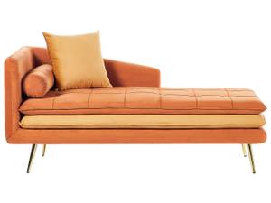 Chaiselongue GONESSE Gold - Orange