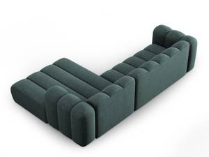 modulares Ecksofa LUPINE 4 Sitzplätze Hochglanz Petrol