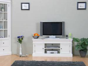 TV Möbel Amaretta Cremeweiß - Weiß