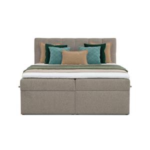 Boxspringbett Moody Braun - Breite: 200 cm