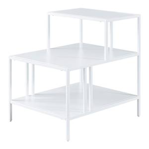 Table d'appoint Kumlinge Blanc - 60 x 60 x 50 cm