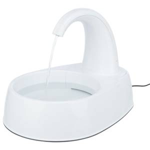 Fontaine à eau pour chiens 443993 Blanc - Matière plastique - 25 x 35 x 25 cm