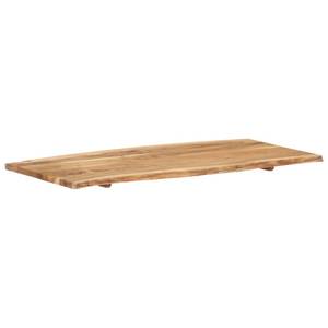 Tischplatte Braun - Massivholz - Holzart/Dekor - 60 x 3 x 118 cm
