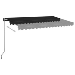 Auvent rétractable 3007204-1 Anthracite - 350 x 1 x 400 cm