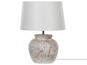 Lampe de table MAREB Beige - Blanc - Céramique - 35 x 47 x 35 cm