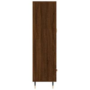 Highboard DE4150 Eiche Schwarzbraun Dekor