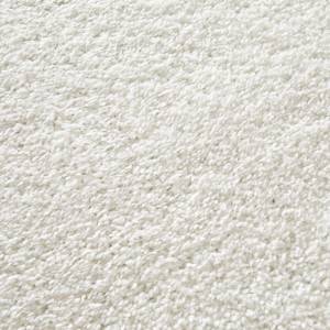 Tapis shaggy AMORE 1 80x150 blanc Blanc - Matière plastique - 80 x 1 x 150 cm