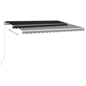 Auvent rétractable 3006540-1 Anthracite - 350 x 450 cm