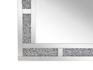 Wandspiegel AVRILLE Silber - Holzwerkstoff - 60 x 90 x 2 cm