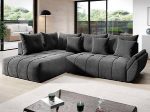 Ecksofa GENOA L Dunkelgrau