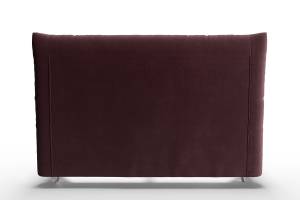 Bett ANNY Polsterbett Velvet Violett - 196 x 146 cm