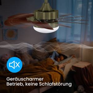 Deckenventilator Düsseldorf Walnuss Dekor