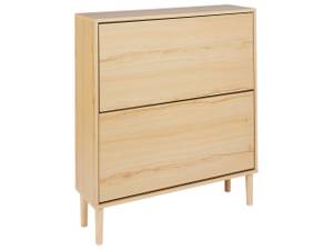 Schuhschrank NORRIS Braun - Holzwerkstoff - 80 x 90 x 24 cm