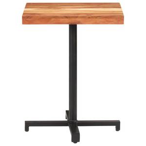 Table de bistro Marron - Bois massif - Bois/Imitation - 60 x 75 x 60 cm