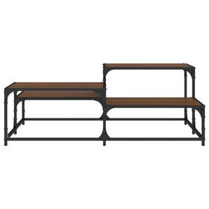 Couchtisch D576 Eiche Schwarzbraun Dekor - 107 x 107 cm