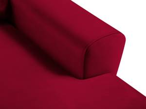 Schlaf-Ecksofa + Box MOGHAN 4 Sitzplätze Rot