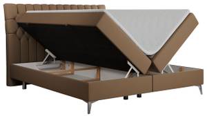 Boxspringbett MILEN Breite: 160 cm - H3 - Kunstleder