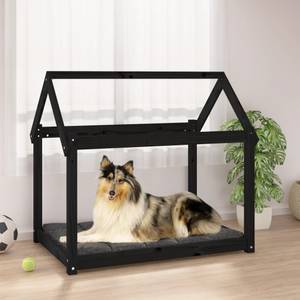 Hundebett 3016322-2 Schwarz - 101 x 90 x 70 cm