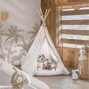 Tipi-Spielzelt Uruca Beige - Textil - 120 x 160 x 120 cm