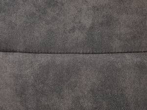 Chaise de salle à manger NEVADA Noir - Gris - Textile - 46 x 90 x 52 cm