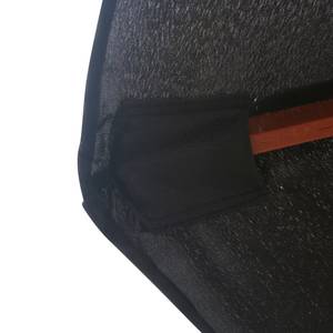 Sonnenschirm 3000440 Schwarz - Textil - 350 x 256 x 350 cm