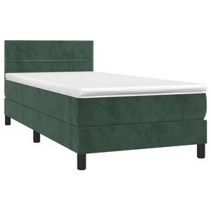 Boxspringbett 3017268-7 Dunkelgrün - 80 x 203 cm