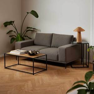 Couchtisch Denver Braun - Metall - 50 x 40 x 100 cm