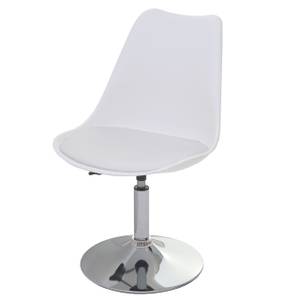 Chaise pivotante Malmö T501 Noir - Blanc