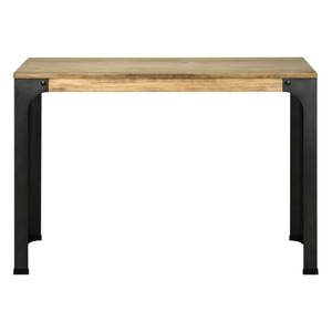Table d'entree - Console – 39x110x75 cm Noir - Bois massif - Bois/Imitation - 110 x 75 x 39 cm