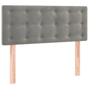 Boxspringbett 3017290-26 Hellgrau - Breite: 120 cm