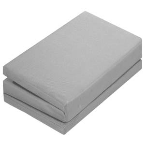 Matelas de voyage 60x120 cm safe asleep® Gris - Textile - 60 x 6 x 120 cm