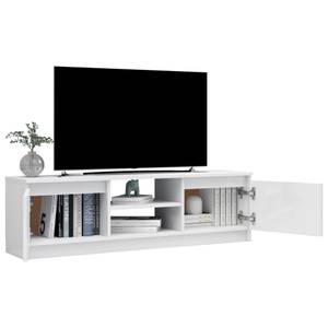 TV-Schrank Weiß - Holzwerkstoff - Massivholz - 30 x 36 x 120 cm