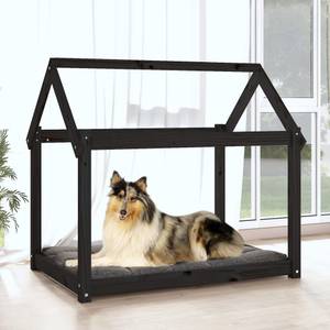 Hundebett 3016322-2 Schwarz - 101 x 90 x 70 cm